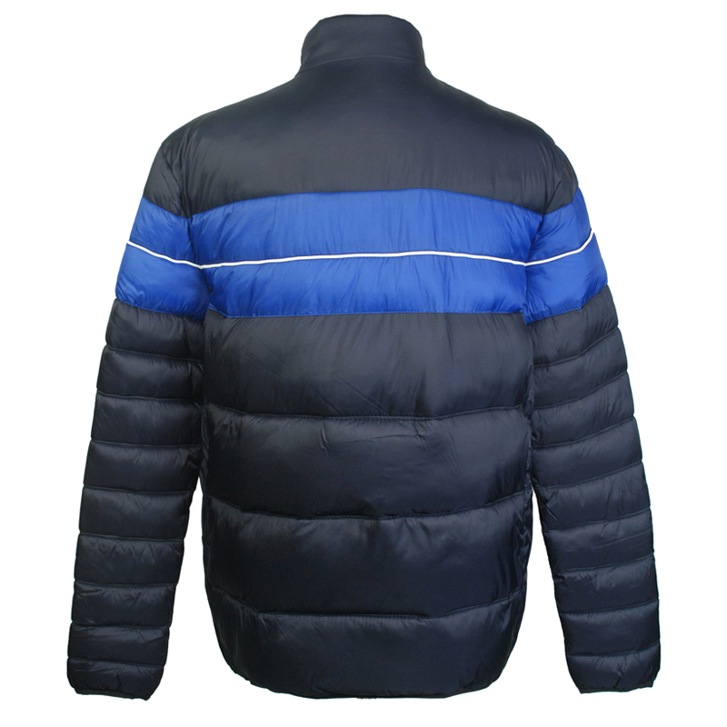 Windproof color contrast customized warmest winter coats mens heavy winter jacket mens